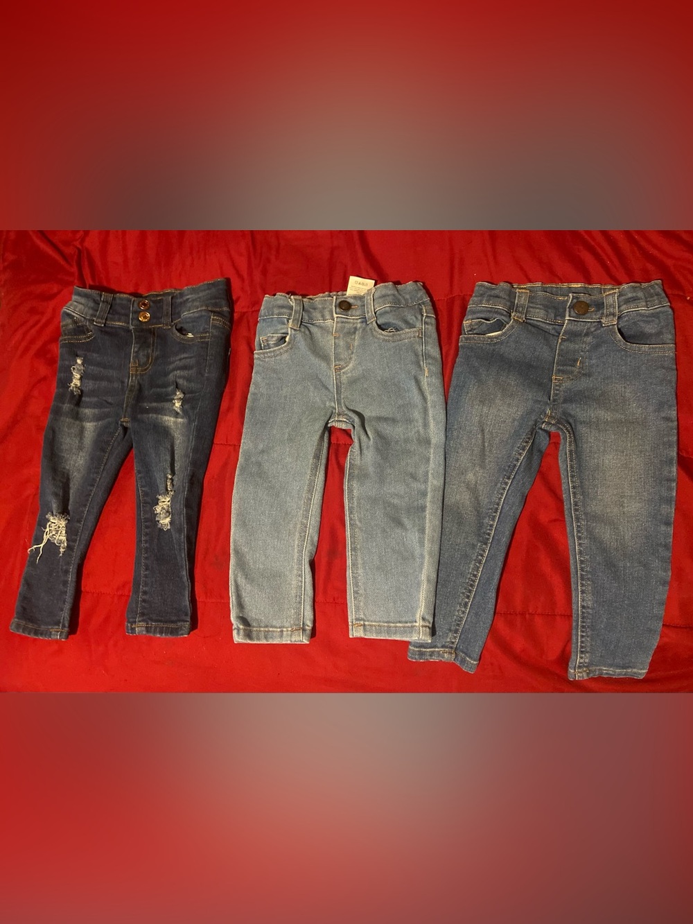 baby jeans - 🎀12months bundleof3